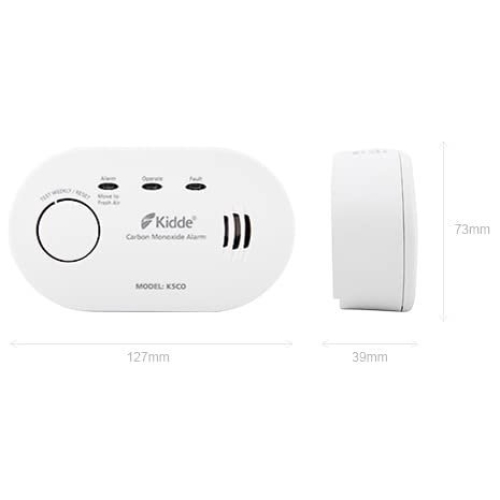 Kidde 5CO Battery Powered Carbon Monoxide Alarm 10 Year Life - Image 2