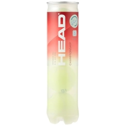 HEAD Championship Tennis Balls (4 Balls), Yellow