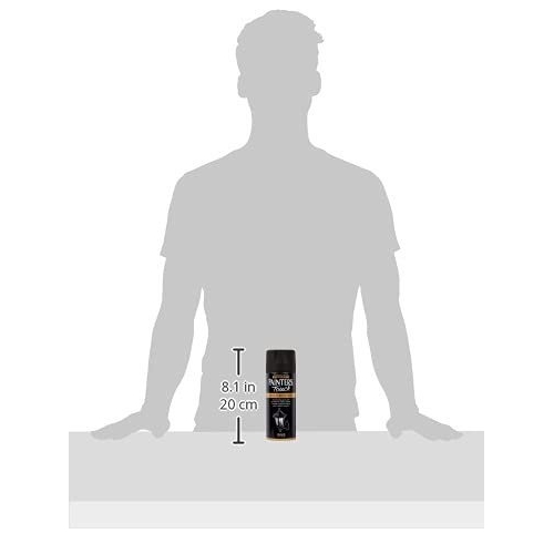 Rust-Oleum AE0040025E8 400ml Painter's Touch Spray Paint - Matt Black - Image 2