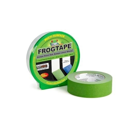 Frog Tape Green Multi Surface Painters Masking Tape, Indoor Painting and Decorating For Sharp Lines and No Paint Bleed 36mm X 41.1m
