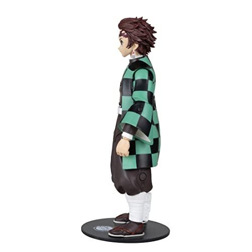 McFarlane Toys, Demon Slayer 7-inch Slayer Tanjiro Action Figure, Netflix Demon Slayer Anime Series Collectible Figure with Collectors Stand Base - Ages 12+ - Image 5