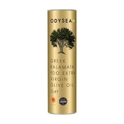 Odysea PDO Kalamata Extra Virgin Olive Oil 1L Round Tin