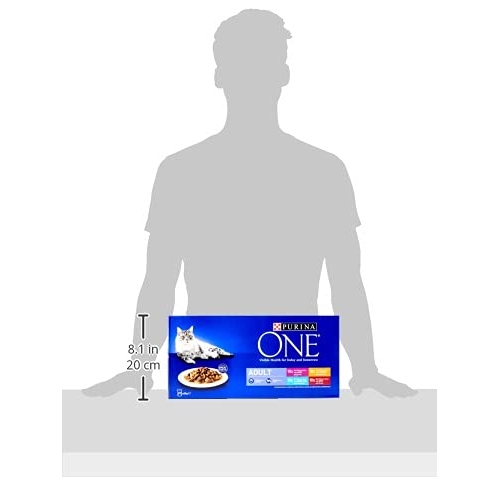 PURINA ONE Mini Fillets Mixed Selection in Gravy Wet Cat Food 40x85g - Image 4