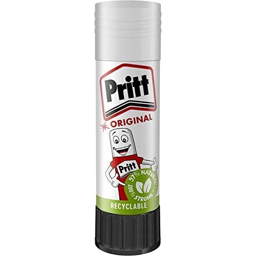 Pritt Glue Stick, Safe & Child-Friendly Craft Glue for Arts & Crafts Activities, Strong-Hold adhesive for School & Office Supplies, 22 g (Pack of 3) - Image 5