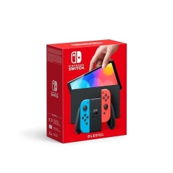 Nintendo Switch (OLED Model) - Neon Blue/Neon Red