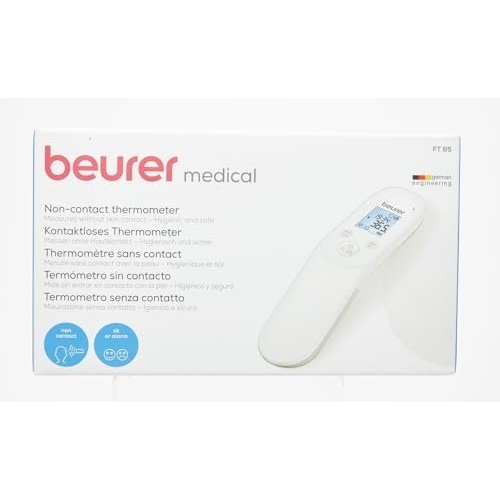Beurer FT85 Non-Contact Clinical Thermometer,Digital Infrared Thermometer,Hygienic and Safe Measurement of Body Temperature at The Forehead,Fever Indicator, in-Built Memory Capacity - Image 7