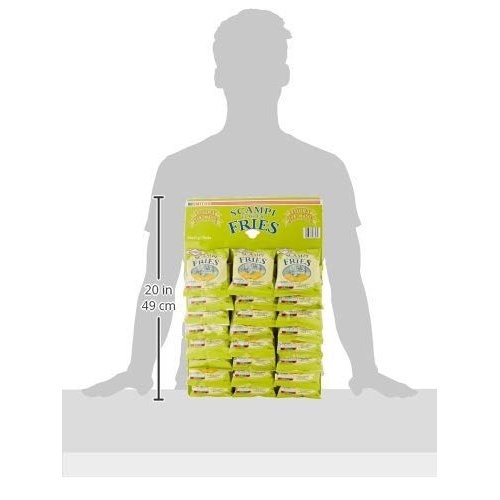 Smith's Savoury Selection Scampi & Lemon Fries 27g (Sheet of 24 Bags) - Scampi and Lemon Flavor Cereal Snack [Packaging may vary] - Image 7