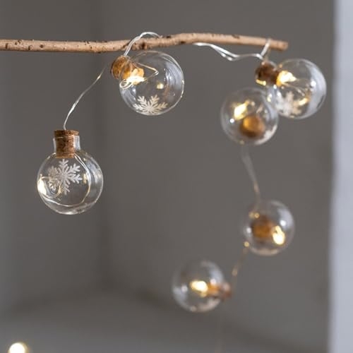 Morain Christmas Light String Decors Beautiful LED Light Series Warm Christmas Tree Hangings for Holiday - Image 5