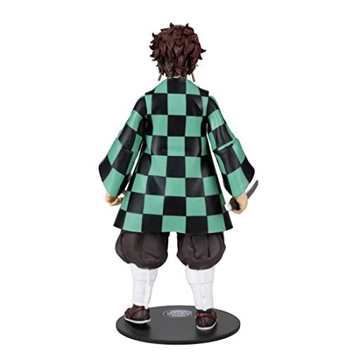 McFarlane Toys, Demon Slayer 7-inch Slayer Tanjiro Action Figure, Netflix Demon Slayer Anime Series Collectible Figure with Collectors Stand Base - Ages 12+ - Image 6