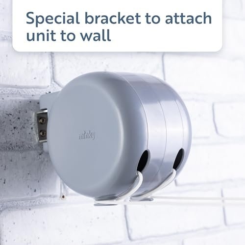 Minky Retractable Duo Reel Washing Line, Grey, 2x15m - Image 8