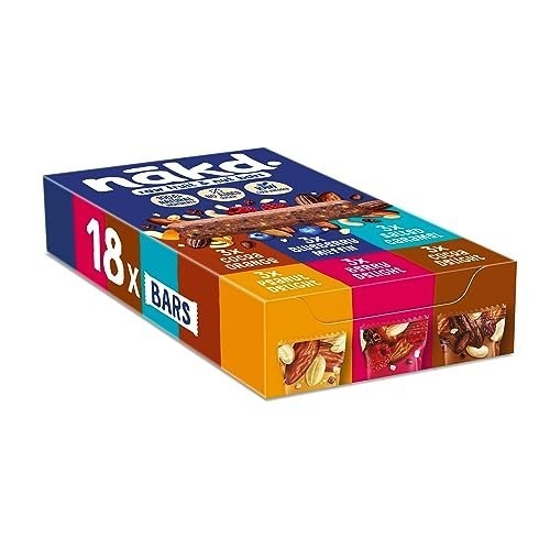 Nakd Fruit & Nut Bar Variety Pack - Vegan - Healthy Snack - Gluten Free - 35g x 18 bars - Image 8