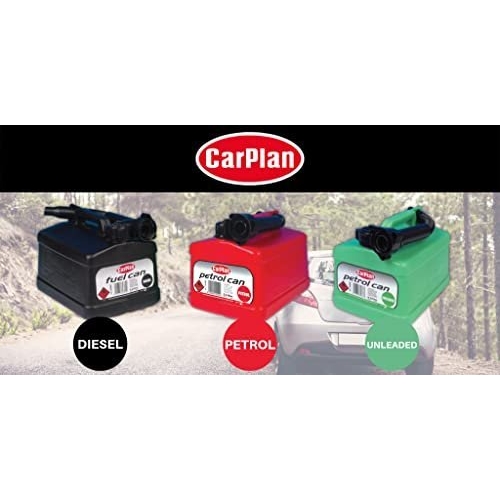 CarPlan Unleaded Petrol Fuel Can, Green, 5 Litres - Image 7