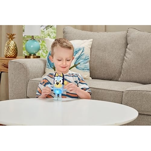 VTech Shake It Bluey, Official Character, Interactive Toddler Toy with Music, Sounds and Phrases from the TV show, Educational Learning Gift for Kids 3, 4, 5 + Years, English Version - Image 3