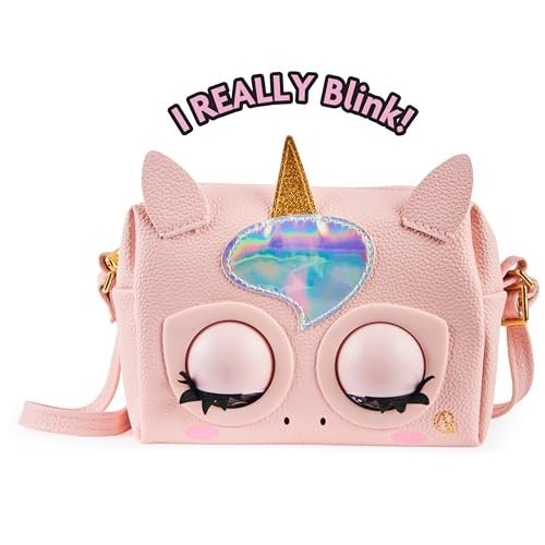 Purse Pets, Glamicorn Unicorn Interactive Purse Pet with Over 25 Sounds and Reactions, Kids Toys for Girls Ages 5 and up - Image 11