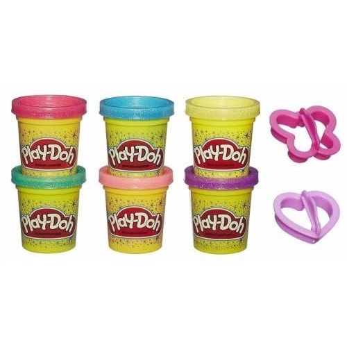 Play-Doh Sparkle Collection with 6 Non-Toxic Colours - Image 3