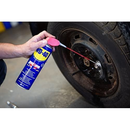 WD-40 Multi-Use Smart Straw 450ml Spray Aerosol Can Clean Rust Lubricant, blue - Image 2