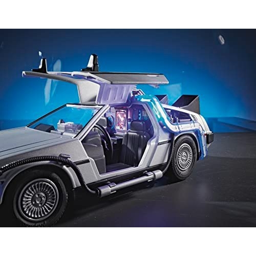Playmobil 70317 Back to the Future DeLorean, for Back to the Future fans, Collector's Item for Car Enthusiasts, Fun Imaginative Role-Play, Playset Suitable for Children Ages 6+ - Image 4