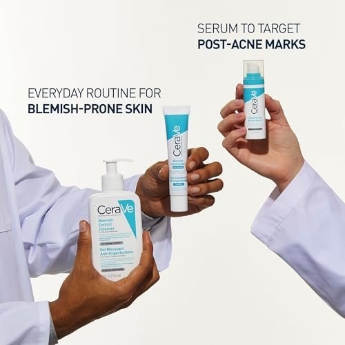 CeraVe Blemish Control Face Cleanser with 2% Salicylic Acid & Niacinamide for Blemish-Prone Skin 236ml , Unscented - Image 7