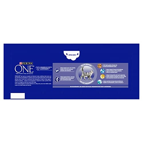 PURINA ONE Mini Fillets Mixed Selection in Gravy Wet Cat Food 40x85g - Image 11