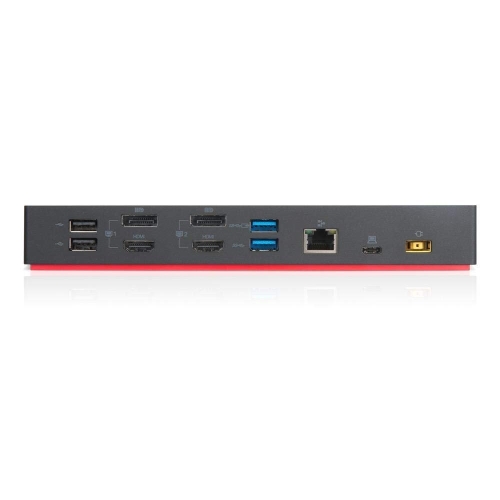 Lenovo 40AF0135UK ThinkPad Hybrid USB-C with USB-A Dock - Docking station - USB-C - GigE - 135 Watt - GB - for ThinkPad L480 L580 T480s X1 Yoga X280 - (Laptops > Laptop Docking Stations) - Image 7