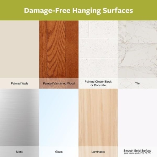 Command Picture & Frame Hanging Strips Value Pack, Large, White - 12 Pairs (24 Strips) - Damage Free Hanging - For Pictures, Frames, Mirrors, Wall décor and Signs - Image 6