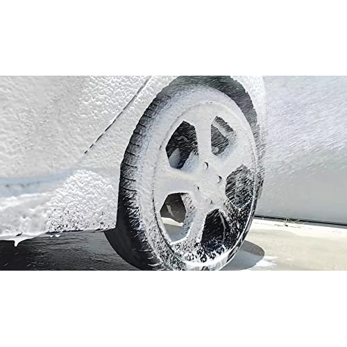 Turtle Wax Cherry Snow Foam 53111 - Thick, Rich Car Shampoo & Wash Removes Road Film, Grease, Oil & Dirt – Streak Free Formula Safe for All Paint, Tires, Wheels & Trim - 5L, Pack of 1 - Image 8