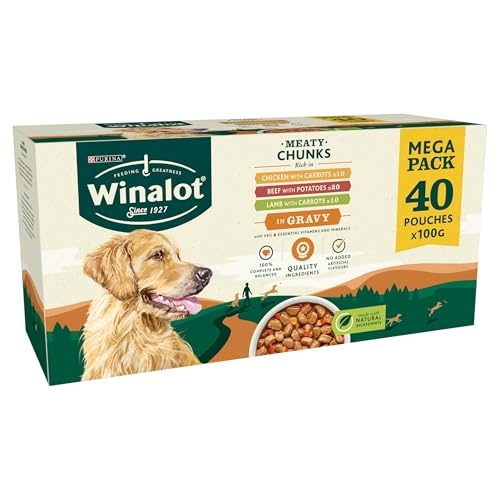 Winalot Dog Food Mixed in Gravy, 40 x 100g (Packaging may vary) - Image 10