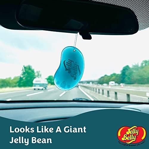 Jelly Belly Car Air Freshener - Blueberry 3D Hanging Freshener. Car Scent Lasts Up To 30 Days, Air Freshener Car, Home or Office. Genuine Jelly Belly Car Air Fresheners for Women, Men and Kids - Image 5