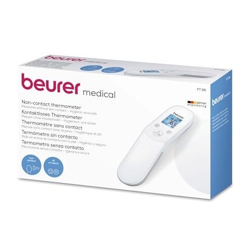 Beurer FT85 Non-Contact Clinical Thermometer,Digital Infrared Thermometer,Hygienic and Safe Measurement of Body Temperature at The Forehead,Fever Indicator, in-Built Memory Capacity - Image 13
