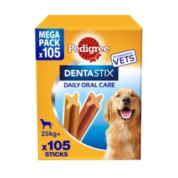 Pedigree DentaStix Daily Dental Chews Large Dog 25kg+ 105 Sticks