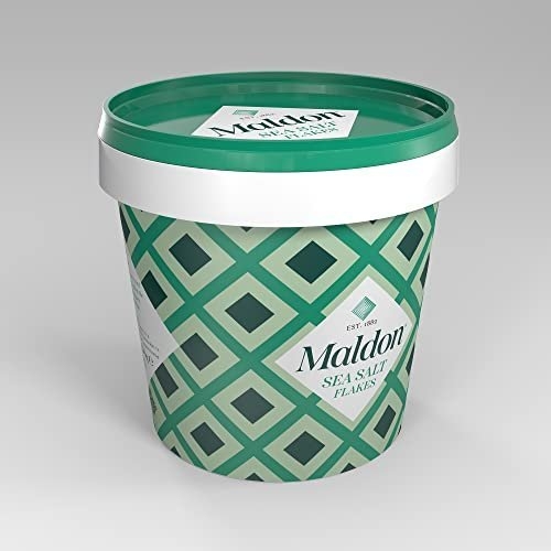 Maldon - Sea Salt Flakes, Unique Pyramid Shaped Salt Flakes, Perfect for a Wide Range of Dishes, Hand-Harvested for Four Generations, 570g Tub - Image 3