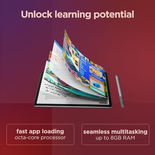 Lenovo Tab M11 Android Tablet | 11 Inch Full HD 1200p | 128 GB | Lenovo Tab Pen | WiFi | 4 GB RAM | Luna Grey | Designed for Portable Entertainment - Image 2