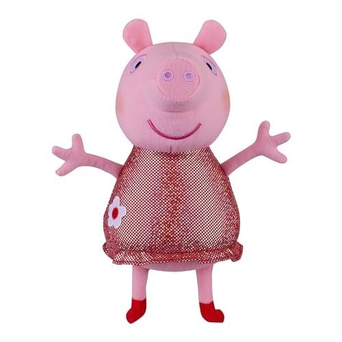Peppa Pig 08117, Sing With Me Peppa, Interactive Feature Plush, Musical Soft Microphone, Toys, Gift for Preschoolers, Multicolour - Image 6
