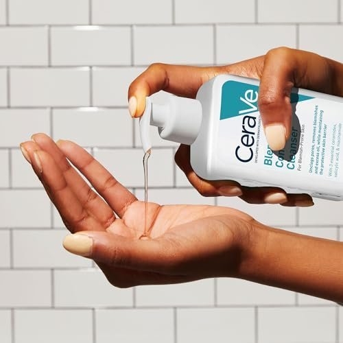 CeraVe Blemish Control Face Cleanser with 2% Salicylic Acid & Niacinamide for Blemish-Prone Skin 236ml , Unscented - Image 3