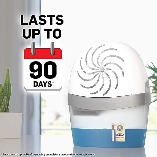 UniBond AERO 360° Moisture Absorber Lavender Garden Refill Tab, aromatherapy, ultra-absorbent and odour-neutralising, for AERO 360° Dehumidifier, Condensation Absorbers, Twin Pack (2 x 450g) - Image 4