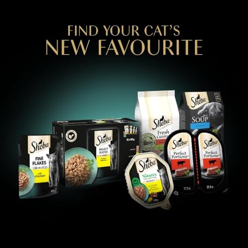 Sheba Select Slices Adult Cat Food Pouch Poultry Selection in Gravy Mega-Pack 40 x 85g - Image 3