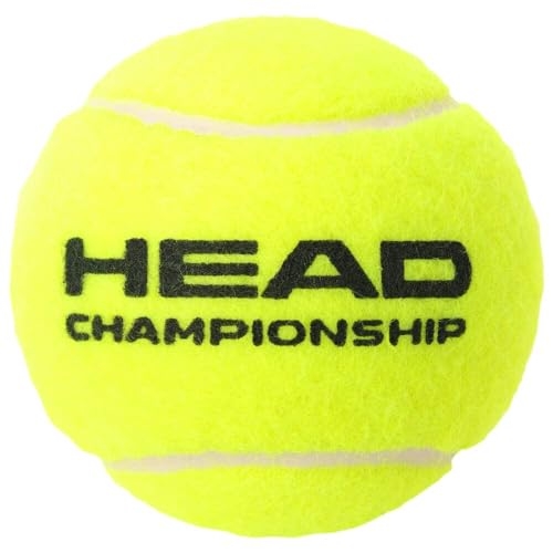 HEAD Championship Tennis Balls (4 Balls), Yellow - Image 4