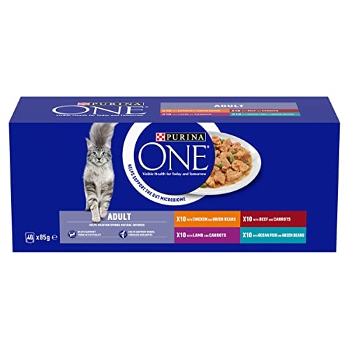 PURINA ONE Mini Fillets Mixed Selection in Gravy Wet Cat Food 40x85g - Image 12