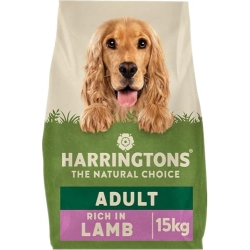 Harringtons Complete Dry Adult Dog Food Lamb & Rice 15 kg - Made with All Natural Ingredients