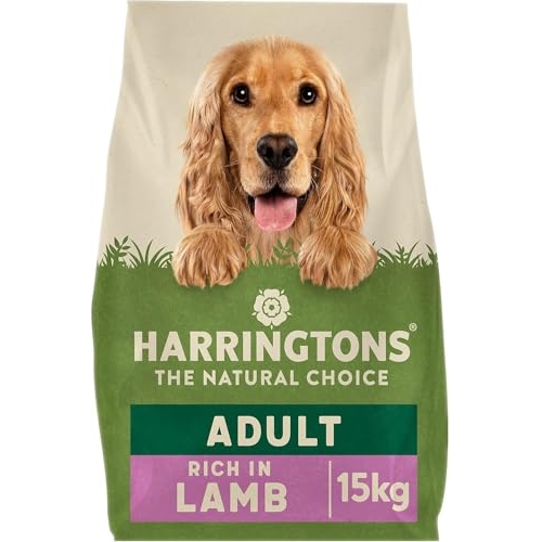 Harringtons Complete Dry Adult Dog Food Lamb & Rice 15 kg - Made with All Natural Ingredients