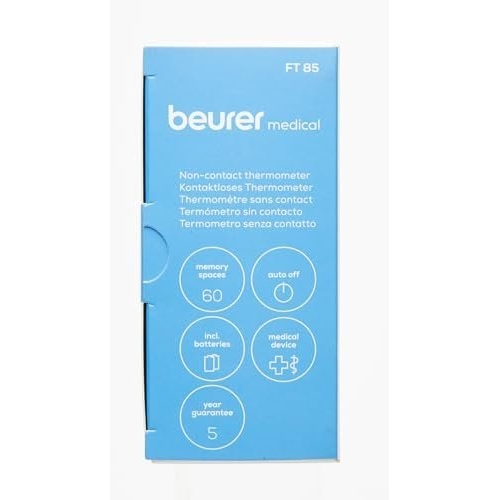 Beurer FT85 Non-Contact Clinical Thermometer,Digital Infrared Thermometer,Hygienic and Safe Measurement of Body Temperature at The Forehead,Fever Indicator, in-Built Memory Capacity - Image 6