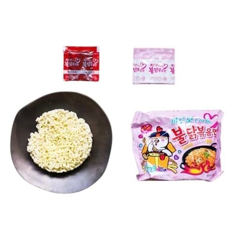 Samyang Carbo Buldak Nuclear Fire Fried Super Hot Spicy Noodle 5 Pack - Image 6