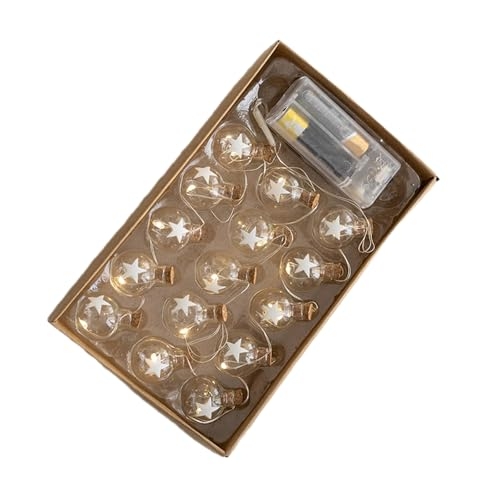 Morain Christmas Light String Decors Beautiful LED Light Series Warm Christmas Tree Hangings for Holiday - Image 3