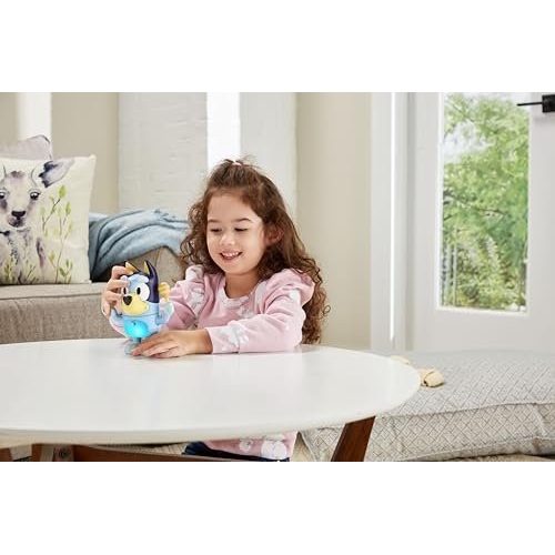 VTech Shake It Bluey, Official Character, Interactive Toddler Toy with Music, Sounds and Phrases from the TV show, Educational Learning Gift for Kids 3, 4, 5 + Years, English Version - Image 6