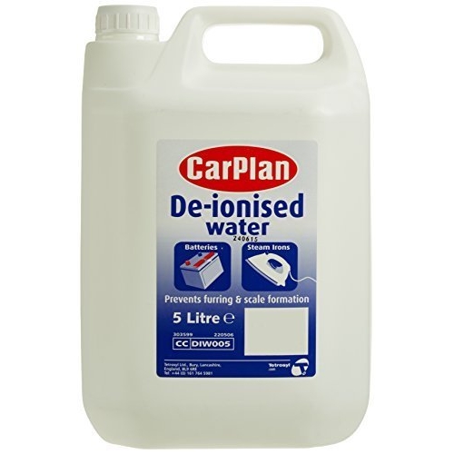 Carplan De-ionised Water, Batteries & Steam Irons, Energy Class A+++, 5 Litres