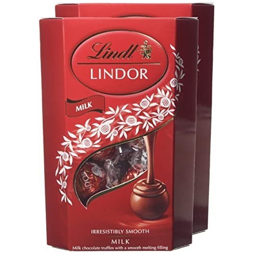 Lindt Lindor Milk Chocolate Truffles Box - Approx 16 balls, 200g - Chocolate Truffles with a Smooth Melting Filling - Gift Present - Birthday, Celebrations, Congratulations, Thank you - Image 4