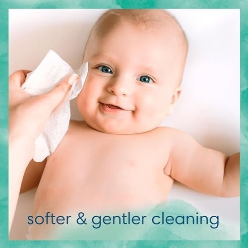 Pampers Harmonie Aqua Baby Wipes 24 Packs of 46 Wipes = 1152 Baby Wet Wipes, Help restore natural skin pH,delicate lotion with 99% water - Image 8