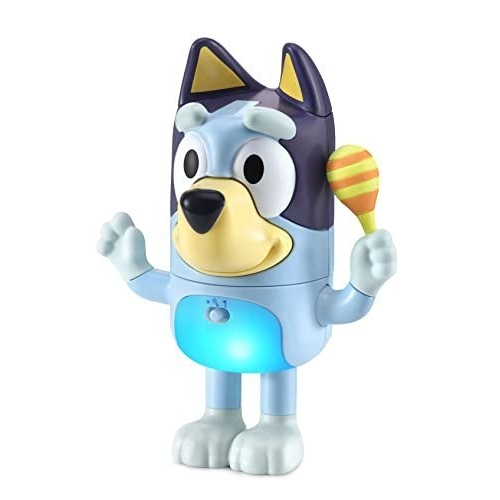 VTech Shake It Bluey, Official Character, Interactive Toddler Toy with Music, Sounds and Phrases from the TV show, Educational Learning Gift for Kids 3, 4, 5 + Years, English Version - Image 9