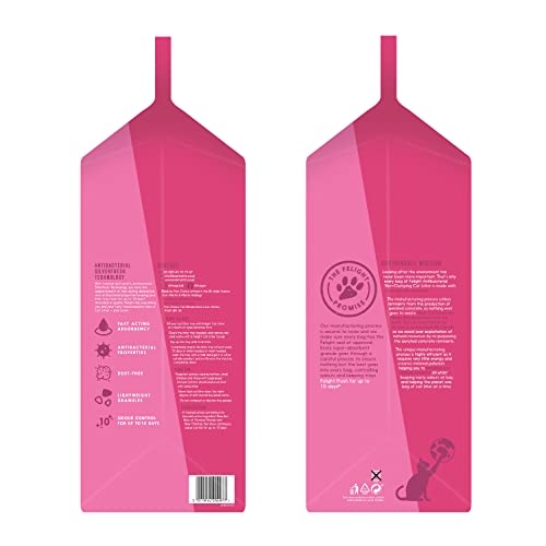 Felight Non-Clumping Cat Litter (20L Bag) - Antibacterial Silverfresh Technology, Prevents Odours for up to 10 Days, Made in the UK - Image 6