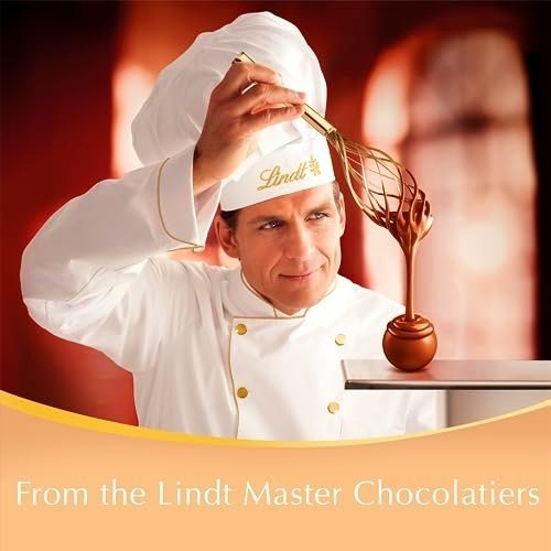 Lindt Lindor Assorted Chocolate Truffles Gift Box | Large (Approx 42 Truffles) 525 g | A selection of Finest Lindor Truffles with a smooth melting filling, Large - Image 4